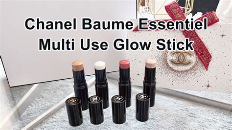 how to use chanel baume essentiel multi-use glow stick|Chanel oversize illuminating face powder.